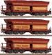 66005 Roco Set of 3 Peine & Salzgitter ore cars